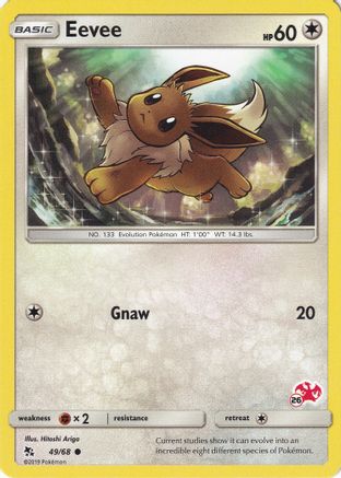 Image of Eevee 049/068  Battle Academy - Promo