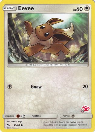 Image of Eevee 049/068  Battle Academy - Promo