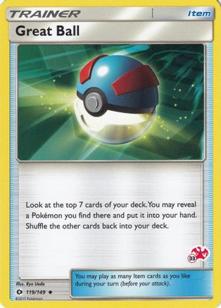 Image of Great Ball 119/149  Battle Academy - Promo