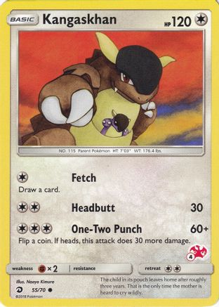 Image of Kangaskhan 055/70  Battle Academy - Promo