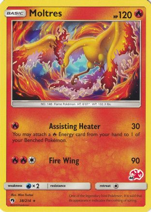 Image of Moltres 038/214  Battle Academy - Promo