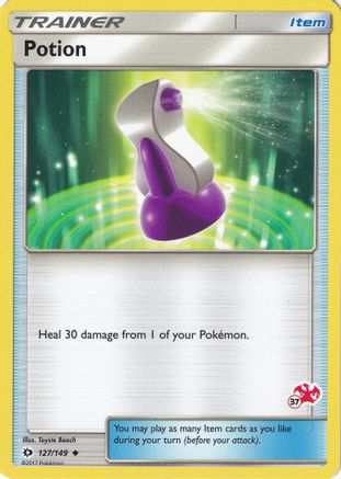 Image of Potion (# Charizard Stamped) 127/149  Battle Academy - Promo