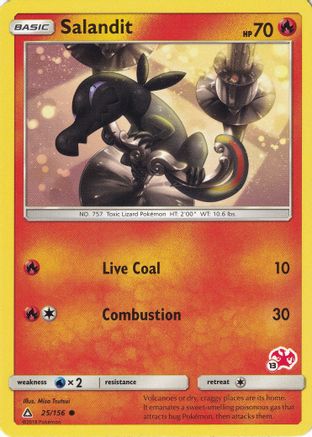Image of Salandit 025/156  Battle Academy - Promo