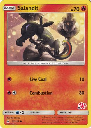 Image of Salandit 025/156  Battle Academy - Promo