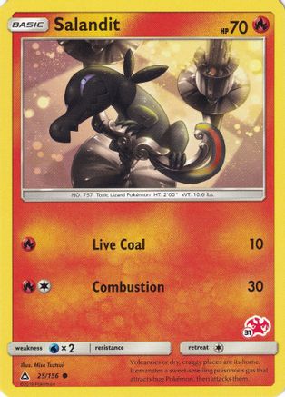 Image of Salandit 025/156  Battle Academy - Promo