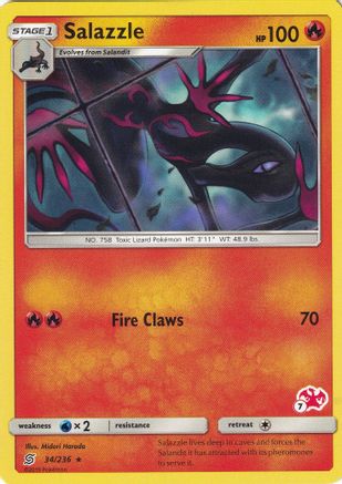 Image of Salazzle 034/236  Battle Academy - Promo