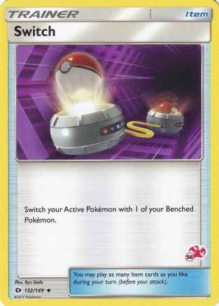 Image of Switch (# Charizard Stamped) 132/149  Battle Academy - Promo