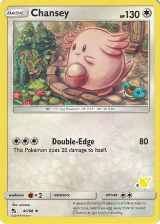 Image of Chansey 046/68  Battle Academy - Promo