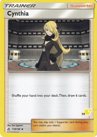 Image of Cynthia 119/156  Battle Academy - Promo