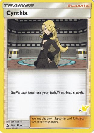 Image of Cynthia 119/156  Battle Academy - Promo