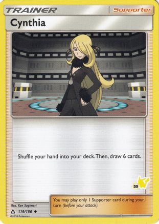 Image of Cynthia 119/156  Battle Academy - Promo