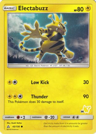 Image of Electabuzz 043/156  Battle Academy - Promo