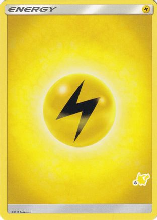 Image of Lightning Energy (#8 Pikachu Stamped)  Battle Academy - Promo
