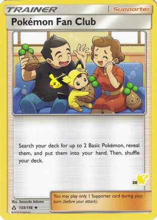 Image of Pokemon Fan Club 133/156  Battle Academy - Promo