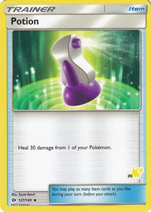 Image of Potion (# Pikachu Stamped) 127/149  Battle Academy - Promo