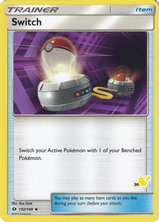 Image of Switch - 132/149 (#36 Pikachu Stamped)/149  Battle Academy - Promo