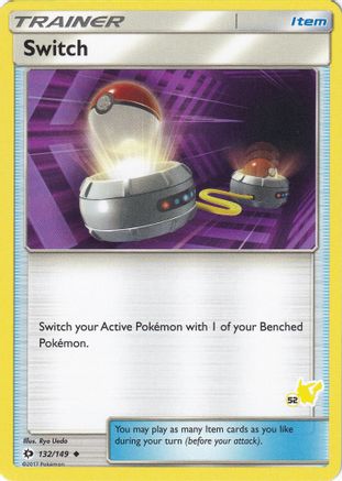 Image of Switch - 132/149 (#52 Pikachu Stamped)/149  Battle Academy - Promo