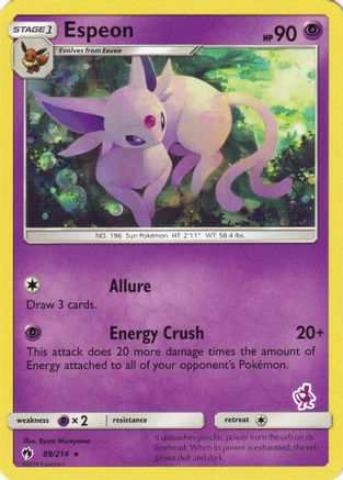 Image of Espeon 089/214  Battle Academy - Promo