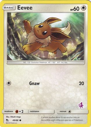 Image of Eevee 049/68  Battle Academy - Promo