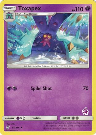 Image of Toxapex 097/236  Battle Academy - Promo
