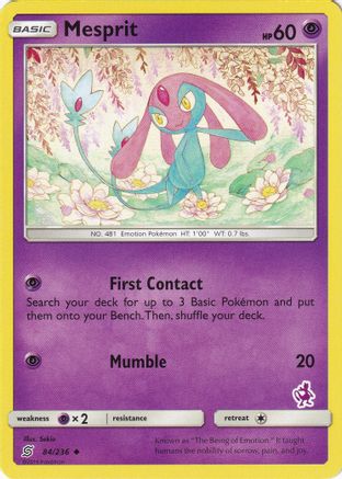 Image of Mesprit 084/236  Battle Academy - Promo