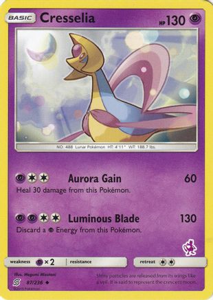 Image of Cresselia 087/236  Battle Academy - Promo