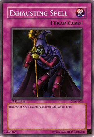 Image of Exhausting Spell (MFC-098) - Magician's Force Unlimited