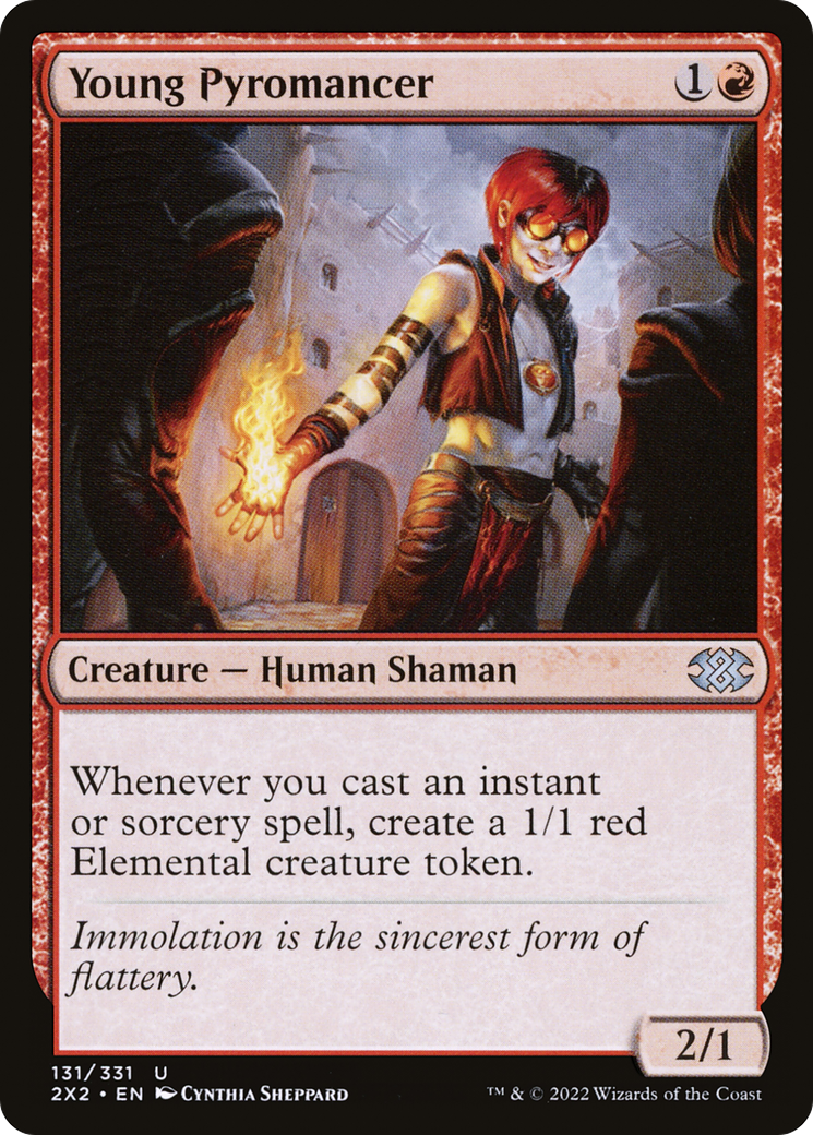 Image of Young Pyromancer (2X2-131) - Double Masters 2022