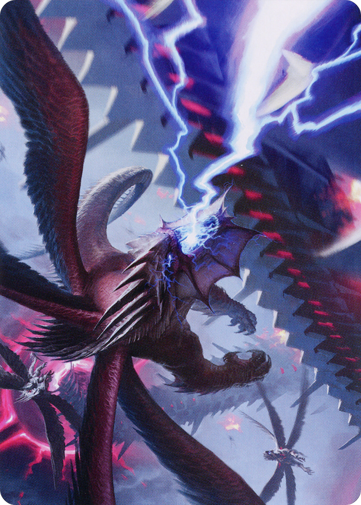 Image of Defiant Thundermaw // Defiant Thundermaw (AMOM-035) - March of the Machine Art Series (Borderless) Foil