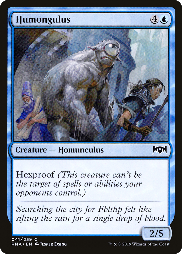 Image of Humongulus (RNA-041) - Ravnica Allegiance Foil