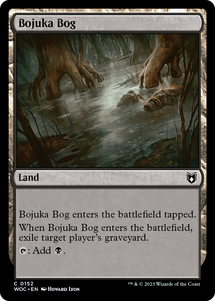 Image of Bojuka Bog (WOC-152) - Wilds of Eldraine Commander