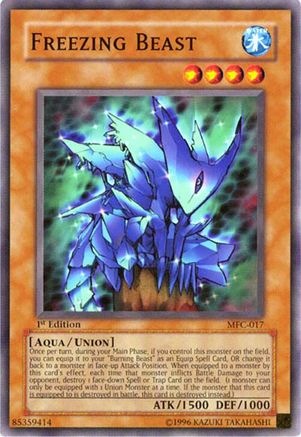 Image of Freezing Beast (MFC-017) - Magician's Force 1st Edition