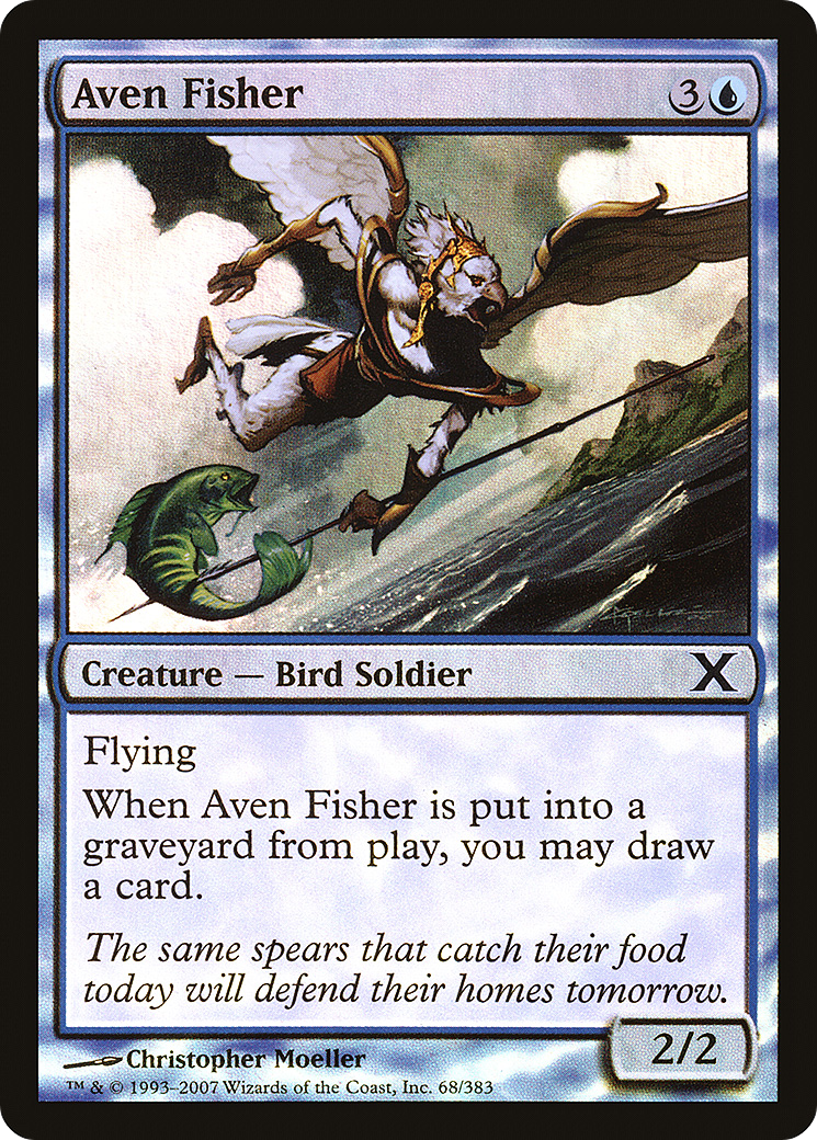 Image of Aven Fisher (10E-68★) - Tenth Edition Foil