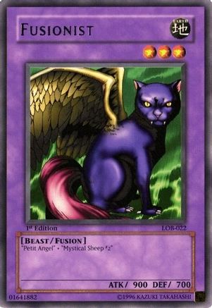 Image of Fusionist (LOB-022) - The Legend of Blue Eyes White Dragon 1st Edition