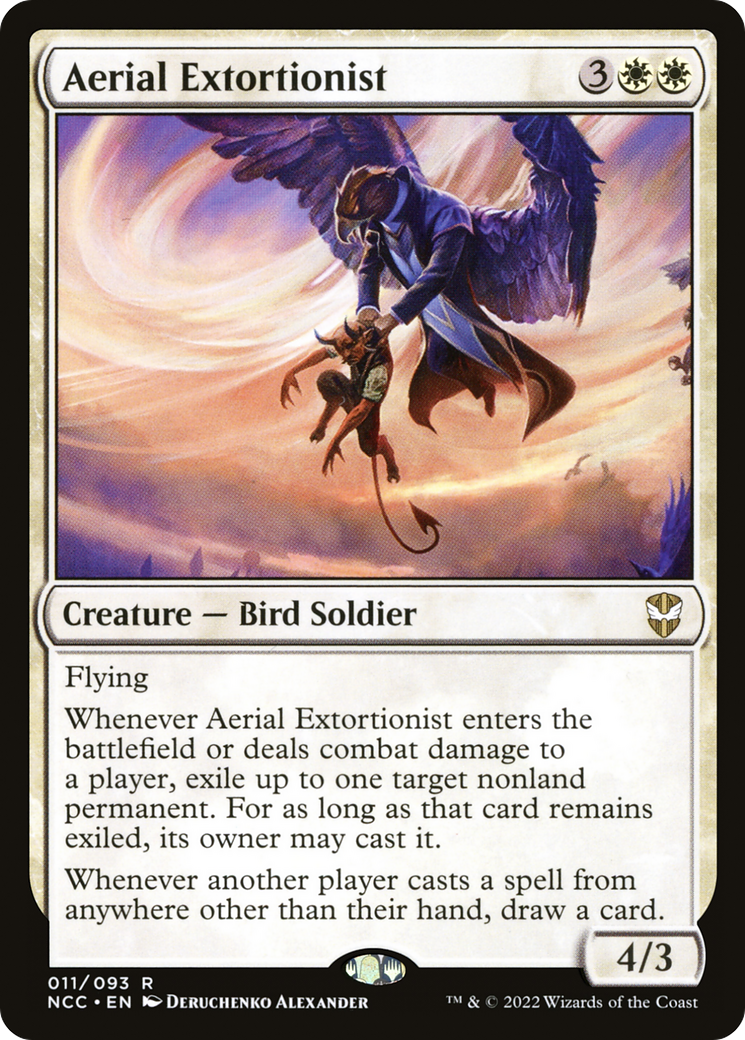 Image of Aerial Extortionist (NCC-011) - New Capenna Commander