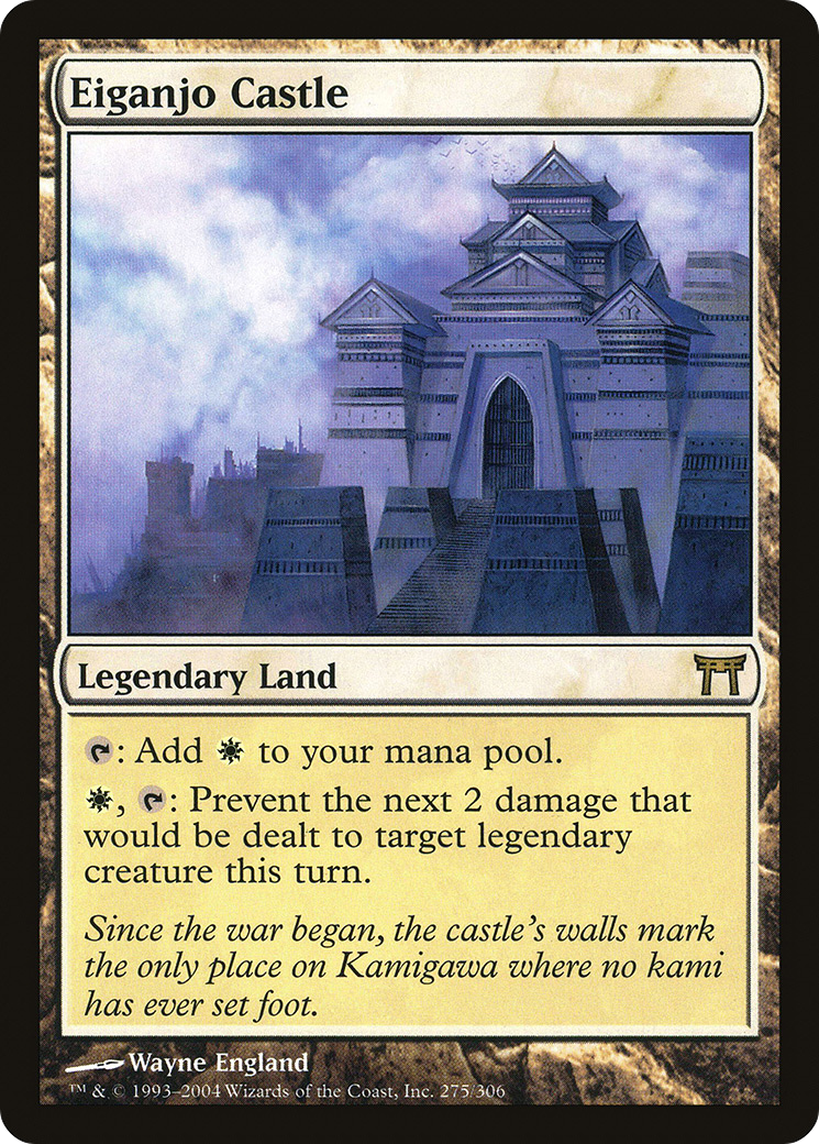 Image of Eiganjo Castle (CHK-275) - Champions of Kamigawa Foil