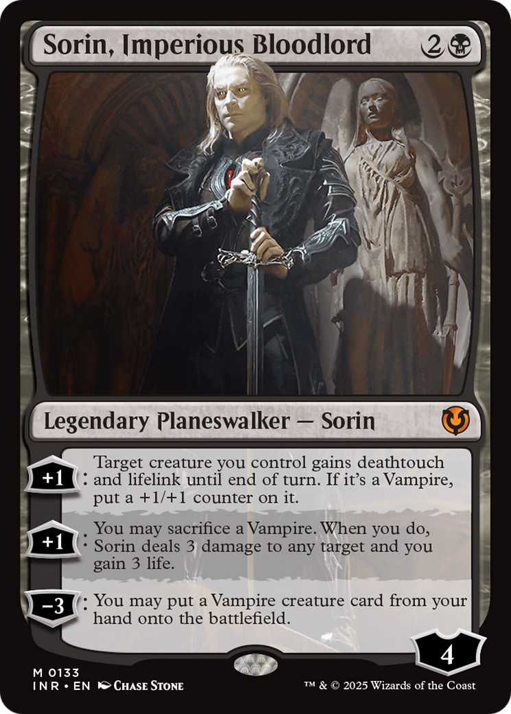 Image of Sorin, Imperious Bloodlord (INR-133) - Innistrad Remastered