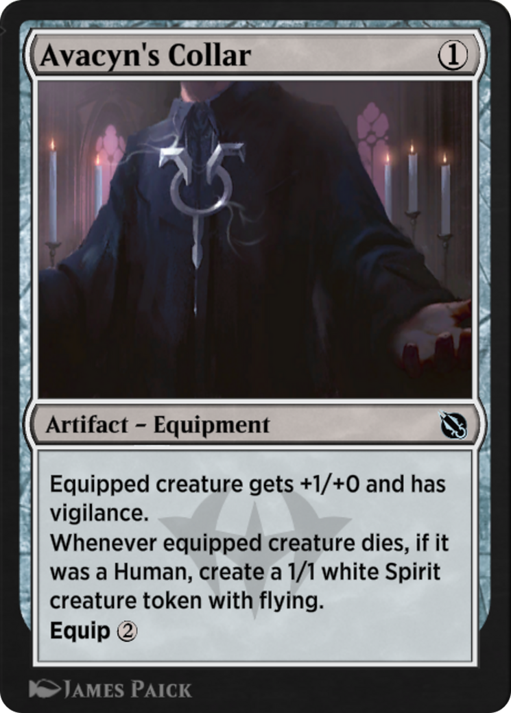 Image of Avacyn's Collar (SIS-068) - Shadows of the Past