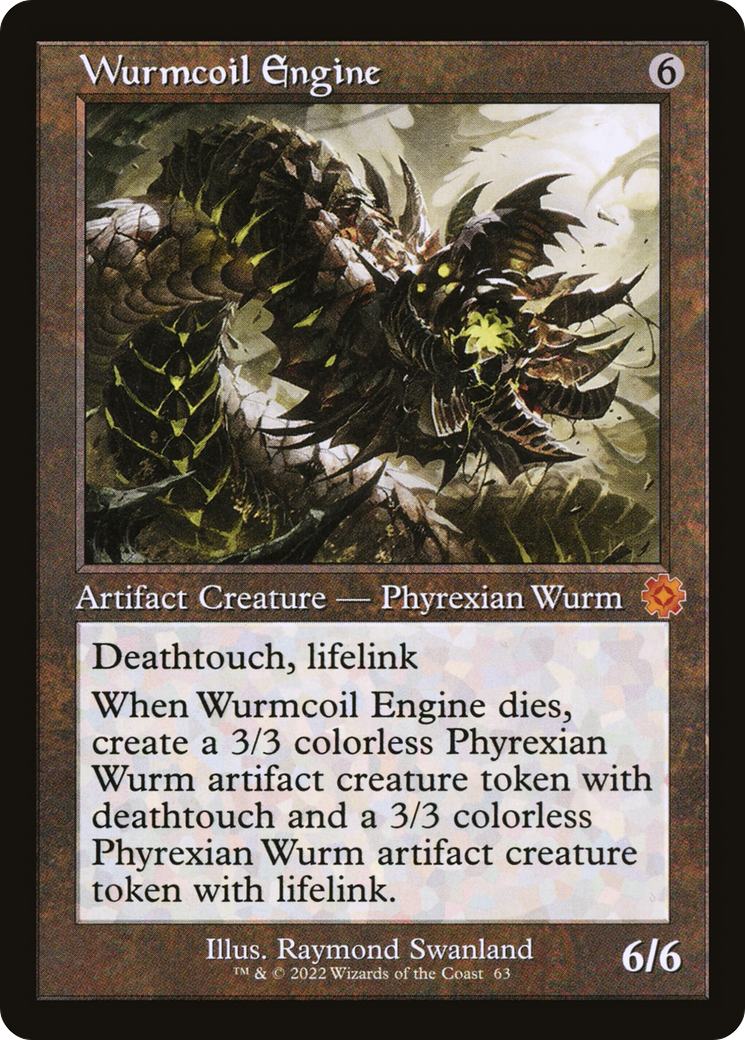 Image of Wurmcoil Engine (BRR-063) - The Brothers' War Retro Artifacts Foil