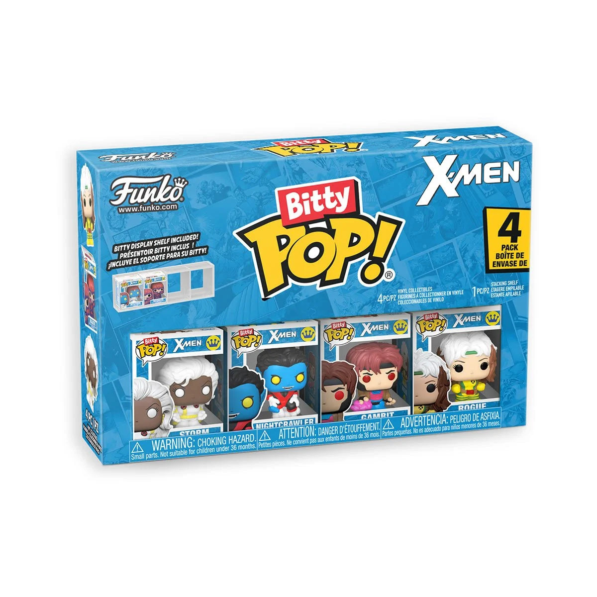 Image of X-Men Gambit Funko Bitty Pop! Mini-Figure 4-Pack