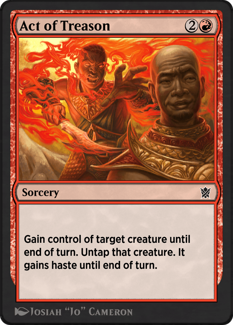 Image of Act of Treason (KTK-95Y) - Khans of Tarkir