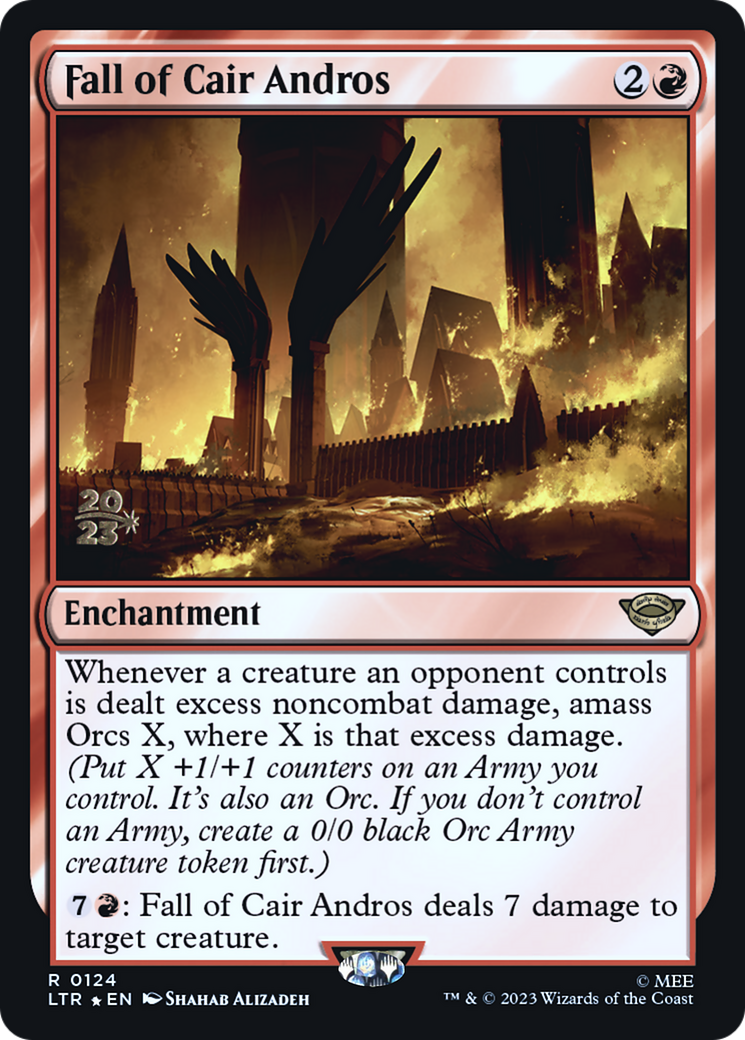 Image of Fall of Cair Andros (PRE-124) - Tales of Middle-earth Promos Foil