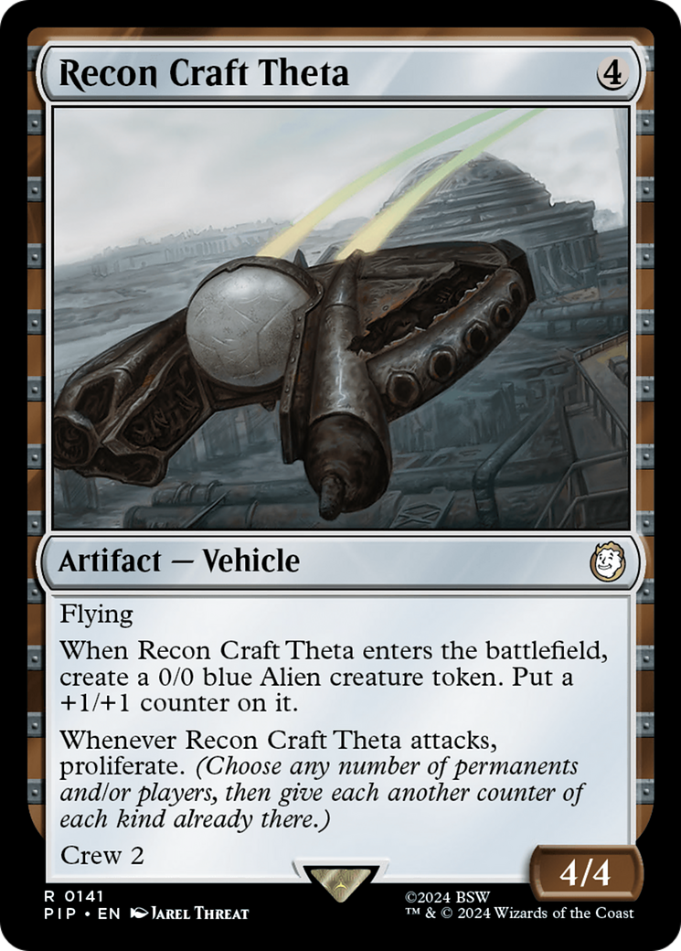 Image of Recon Craft Theta (PIP-141) - Fallout Foil