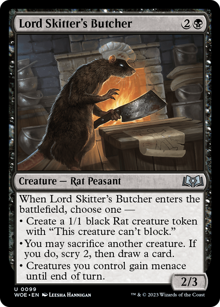 Image of Lord Skitter's Butcher (WOE-099) - Wilds of Eldraine