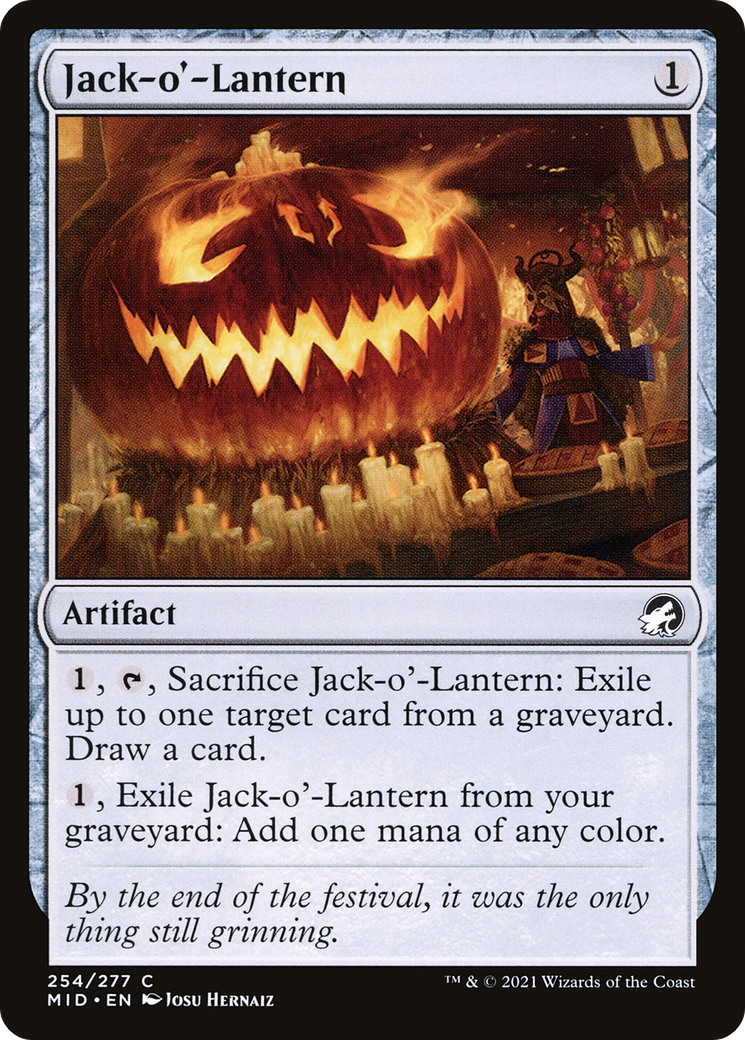 Image of Jack-o'-Lantern (MID-254) - Innistrad: Midnight Hunt