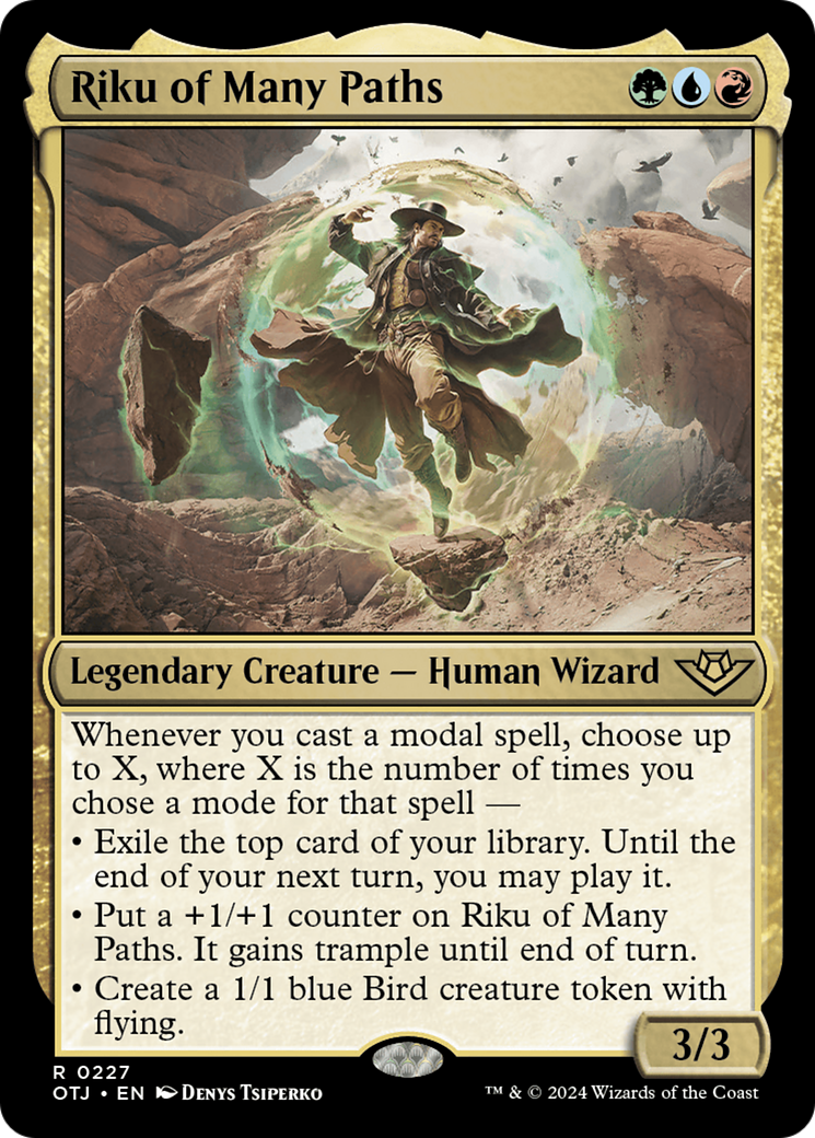 Image of Riku of Many Paths (OTJ-227) - Outlaws of Thunder Junction Foil