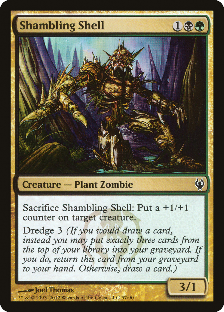 Image of Shambling Shell (DDJ-057) - Duel Decks: Izzet vs. Golgari