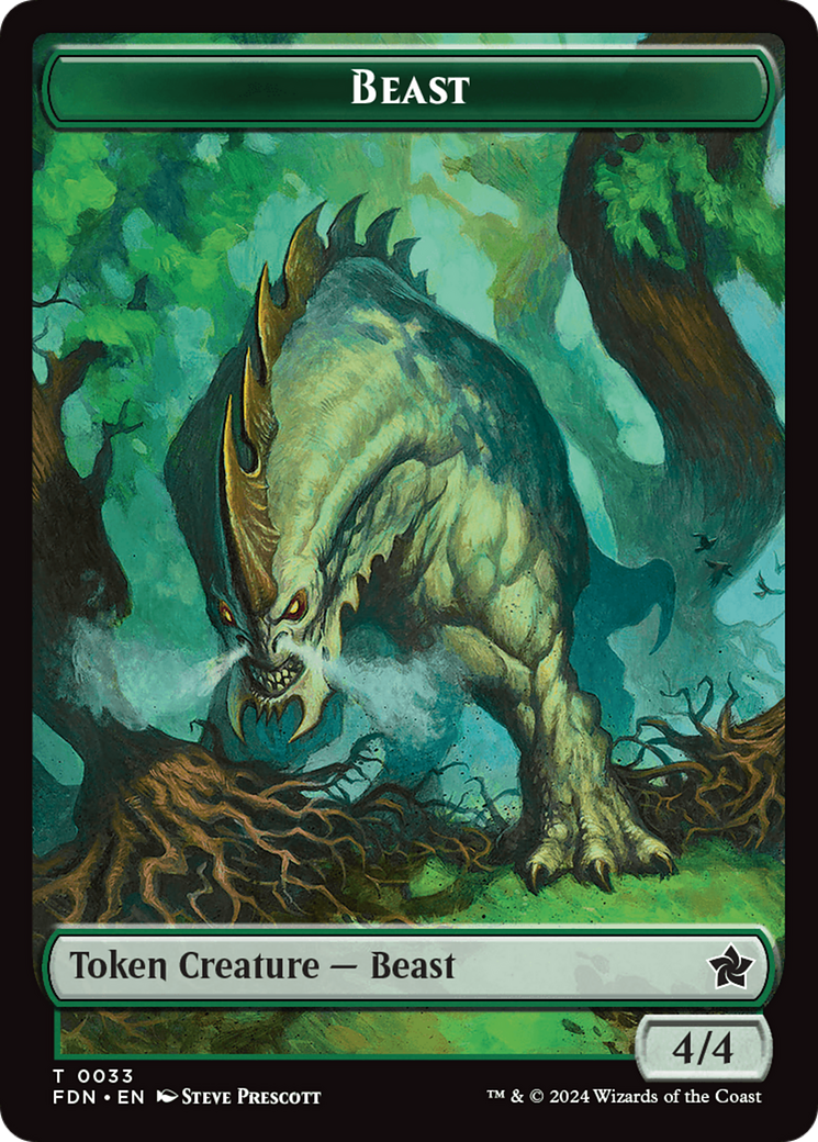 Image of Beast (TFDN-033) - Foundations Tokens