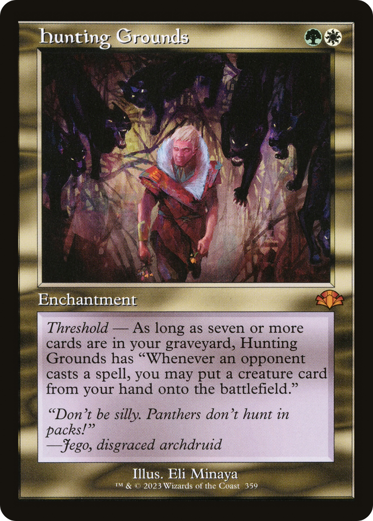 Image of Hunting Grounds (Retro Frame) (DMR-359) - Dominaria Remastered