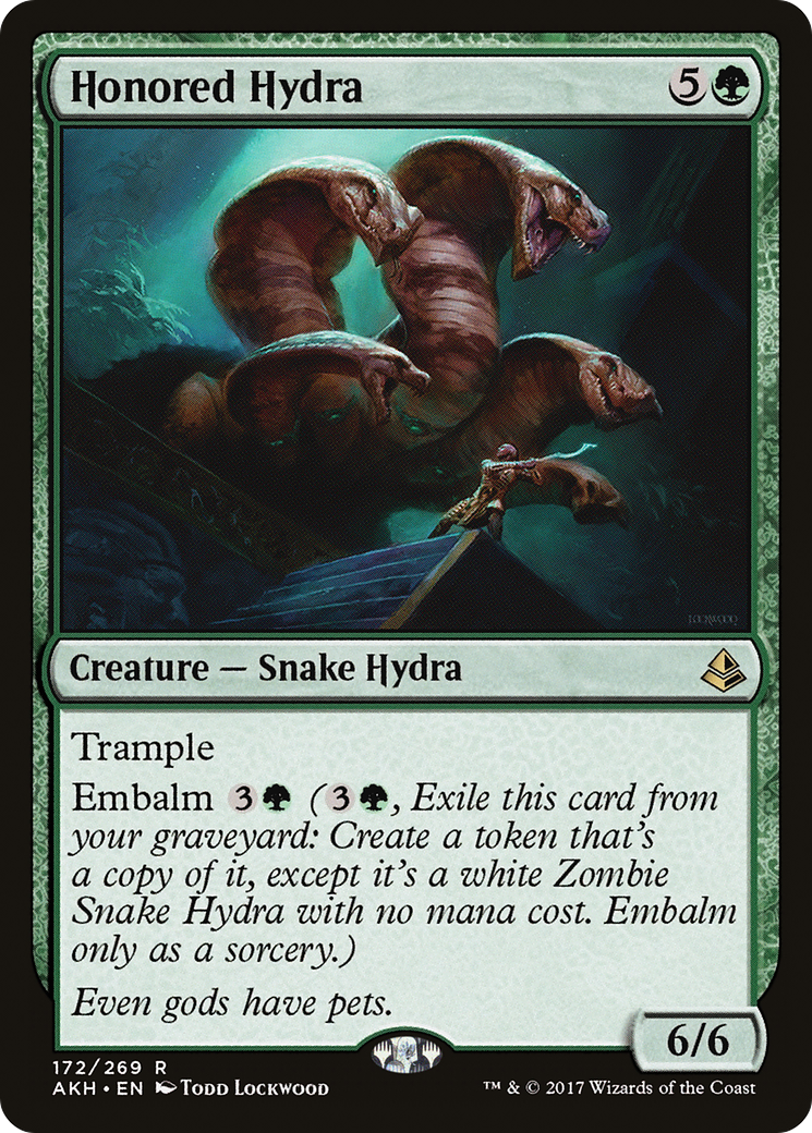 Image of Honored Hydra (AKH-172) - Amonkhet Foil